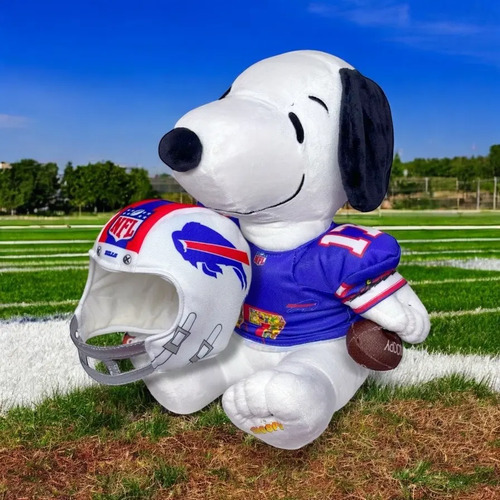 Peluche Perro Snoopy Fútbol Americano Nfl Steelers