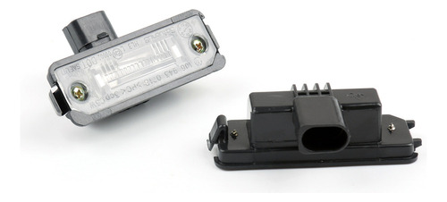 2 Luz Matrícula Oem P/ Vw Golf Mk4 Jetta Passat B6 Polo Lupo