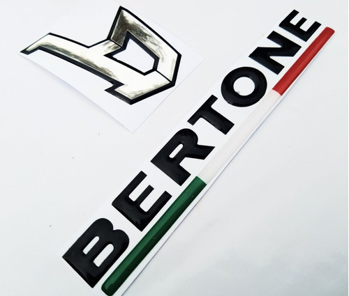 Emblema Bertone Italiano Para Astra, Opel, Chevrolet.  Foto 2