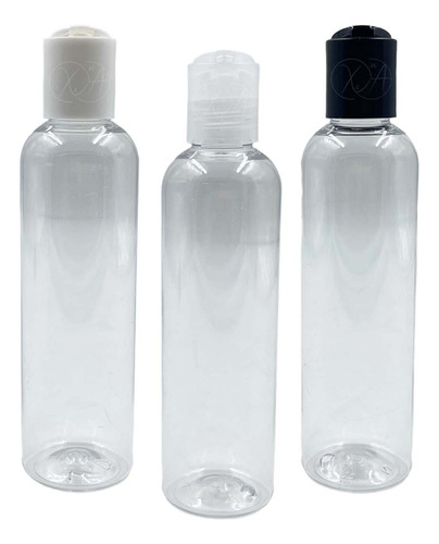 Envases Botellas De Plastico 125 Ml Con Tapa Disc Top X 20
