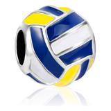 Berloque Charm Esporte Bola De Volei Beach Volley Voleibol