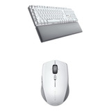 Combo Teclado Y Mouse Inalambrico Gamer | Razer / Blanco