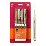 Dibujo - Sakura Pigma 50040 Blister Micron Tinta Conjunto De