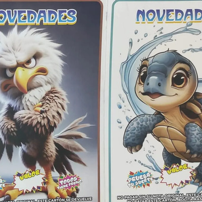 5 Planillas De Raspaditos Con 900 Rascables Con 50 Premios | Envío gratis