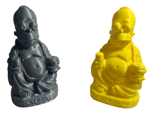 Muñeco 3d Homero Zen Buda X5 Unidades