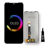 Tela Frontal Display Oled Para Moto G8 Normal Xt2045 + Cola