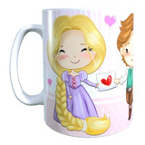 Tazón - Taza Regalo, Día Enamorados, Rapunzel, 320 Cc