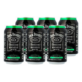 Pack 6 Latas Bebida Jack Daniel`s Ginger 350ml