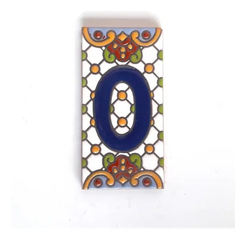 Números Para Domicilio De Cerámica Talavera- Modelo Sayulita