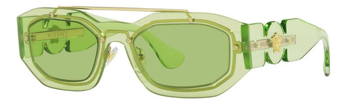 Versace Ve2235 1252/2 Medusa Biggie Verde Con Accesorios