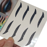 Sticker Autoadhesivo Para Delineado De Ojos Con Glitter