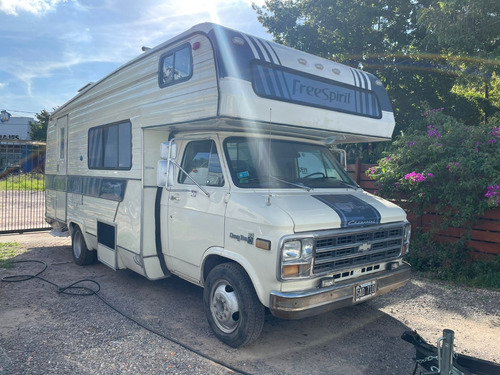 Motorhome Chevy Van 1988 Americana Dueño Vende Por Viaje