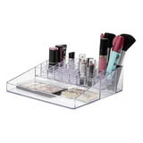 Organizador Cosméticos C/31 Div Maquiagem Batons Pincéis 