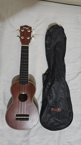 Ukelele Stagg Us 20 Flower + Funda Original