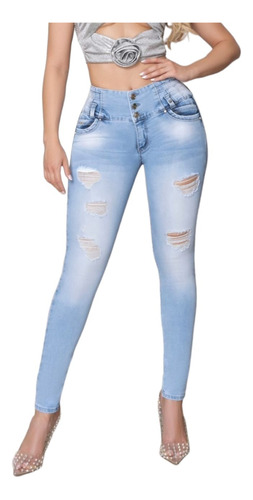 Pantalón Colombiano Ciclón Jeans C71 Push Up