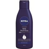 Nivea Crema Corporal Milk Nutritiva Piel Extra Seca 100ml