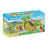 Spirit - Desafío En El Río - Playmobil - 70330 Cantidad De Piezas 78