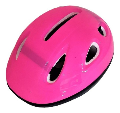 Casco Rosa Protector Skate Roller Patin Bicicleta Talle Único