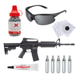 Marcadora Rifle M4 R15 Hellboy Co2 .177 1500 Bbs Xtreme P