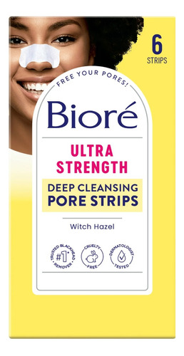 Bioré Ultra Strength Deep Cleansing Removedor De Cravo Poros Tipo De Pele Todo Tipo De Pele