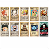 Cuadros One Piece Recompensas Nuevas X 10 Mini Set