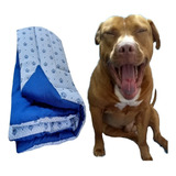 Cobertor Edredom Cachorro Grande Edredom Gg 90cm X 1,40m Cor Azul-marinho