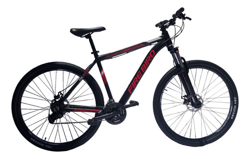 Bicicleta Mountain Mtb Firebird Rodado 29 21 Velocidades Color Col-raiser Negro/rojo Tamaño Del Cuadro M