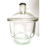 Desecador De Vidrio Pyrex Ø 20cm C Válvula De Vacío