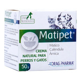 Matipet Crema Natural De Matico, Caléndula Y Árnica. Tps