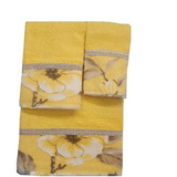 Juego De Toallas Daniels Bath & Beyond Melrose Yellow De 3 P