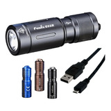 Linterna Led Fenix E02r Recargable Llavero 200 Lumens 49mts