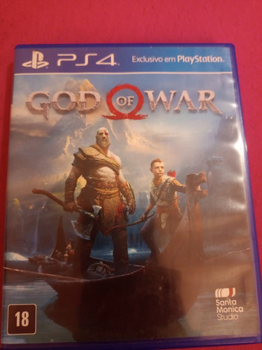 God Of War Ps4 Mídia Física 