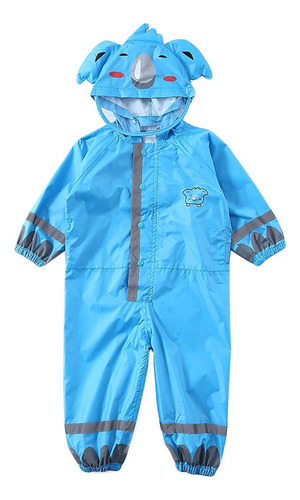 Chubasquero En Forma De T Para Niños, Impermeable Y Transpir