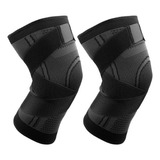 2pc Rodillera Deportiva Compresion Fitnics Banda Sujecion Xl