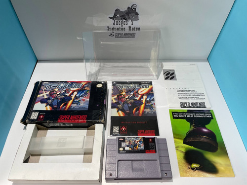 Realm Super Nintendo Original Con Caja Y Manual