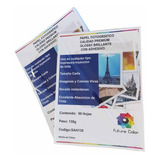 Papel Fotografico  Adhesivo Carta 135g Glossy Foto 20 Paq