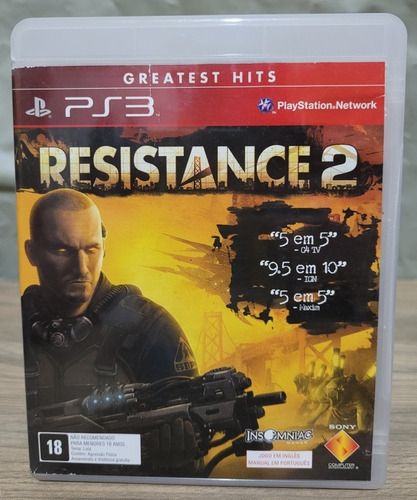 Resistance 2, Jogo Original Para Ps3 Mídia Física 