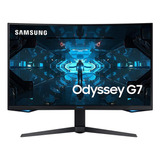 Monitor Samsung 27  Odyssey G7 Series Wqhd (2560x1440) Gamin