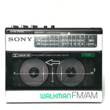 Walkman Sony Wm-f15 - Rádio E Cassete Funcionando Perfeito