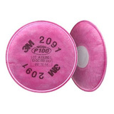 Filtro De Partículas 3m 2091/07000 (aad), P100, Rosa, 50 Par
