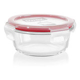 Contenedor Hermetico Pyrex Easy Vent De Vidrio 400 Cc Kuchen