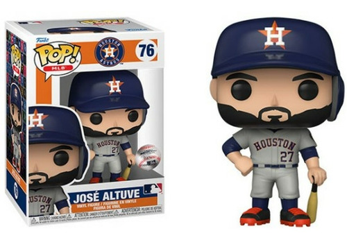 Funko Pop! Mlb: Houston Astros Jose Altuve (away Jersey) #76