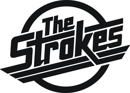 Vinil Sticker Calcomania Auto Logo The Strokes 45x45 Grande