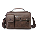 Weixier D235 Men Pu Leather Shoulder Bag