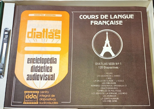 Coleccion 120 Diapositivas Lengua Francesa  5039/3