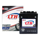 Bateria De Gel Lth Agm Moto Suzuki Ls650 Modelo Tx14ahl-bs