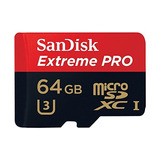 Sandisk Extreme Pro 64 Gb Class 10 Uhs-i 95 Mbps Leer Tarjet