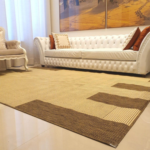 Tapete Sala De Sisal Lindo 3,00x2,00 Grande Sofisticado