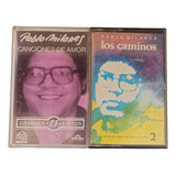 Cassette Pablo Milanes X 2 - Los Caminos, Grandes Éxitos 