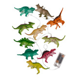 Cadena De Luces Led De Dinosaurio De 10 Led Para Niños